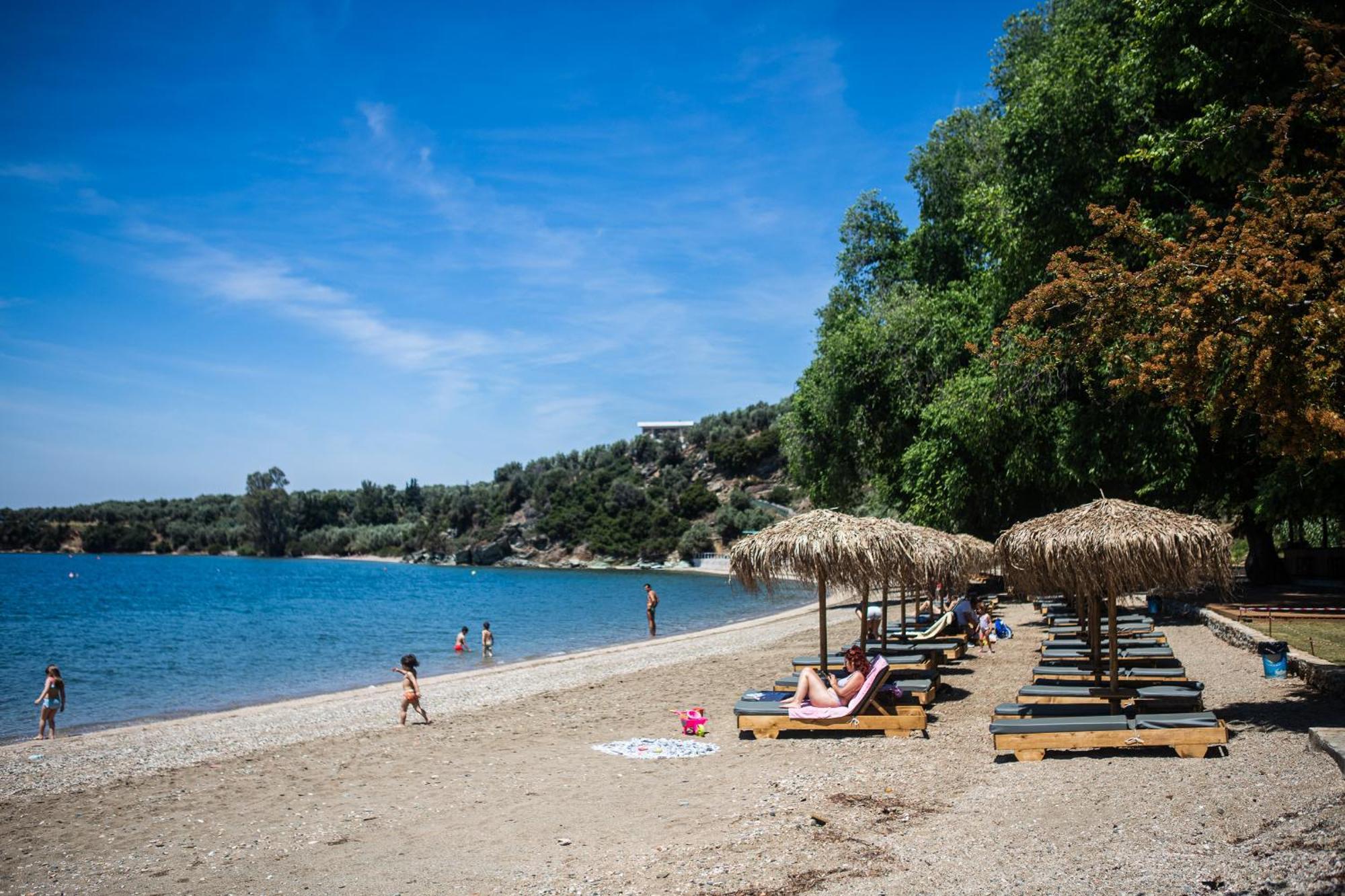 Kalifteri Beach House Áfissos Buitenkant foto
